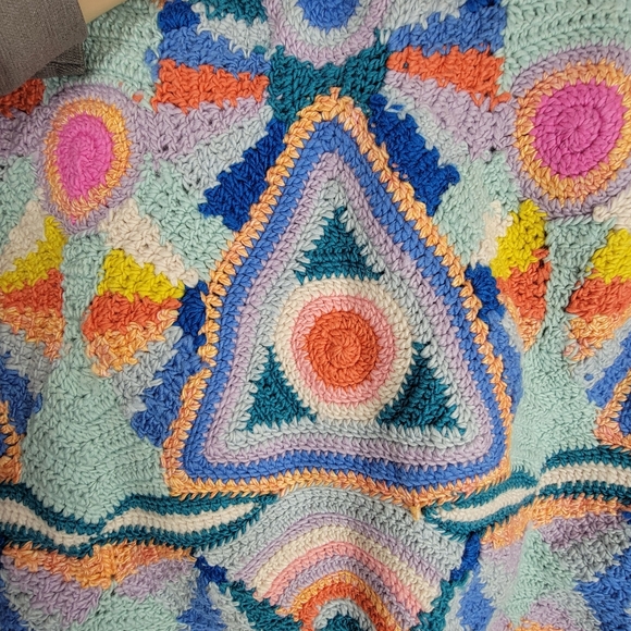 NWT Sea New York Karli Crochet Midi Dress Rainbow XS - Picture 16 of 17